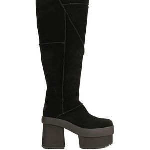 UGG New Heights Platform Xtra Black Boots - Women's